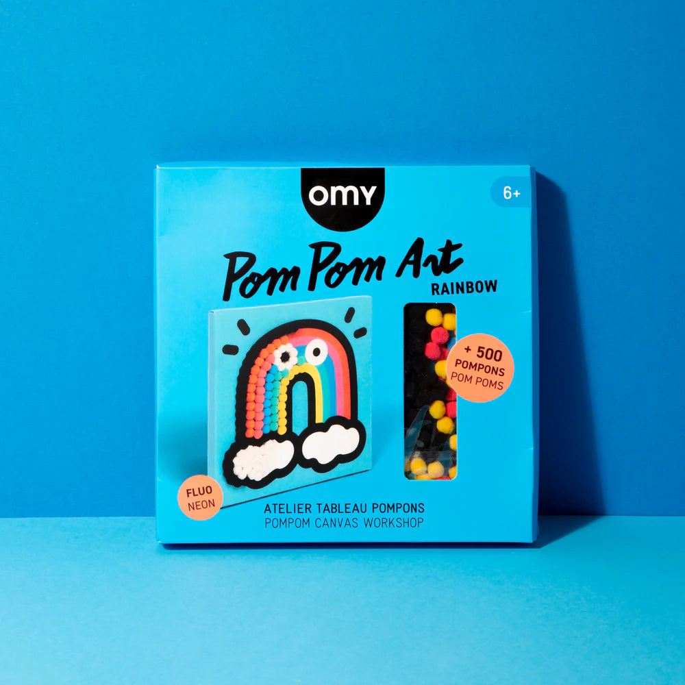 Omy - Pom Pom Board Kit Rainbow