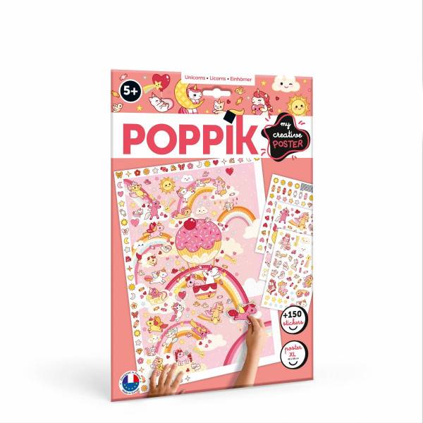 Poppik - Poster e Stickers Creative Unicorns