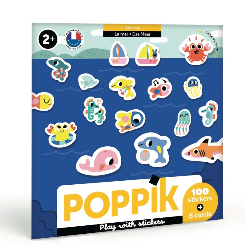 Poppik - Sticker Cards The Sea