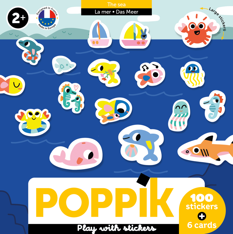 Poppik - Sticker Cards The Sea