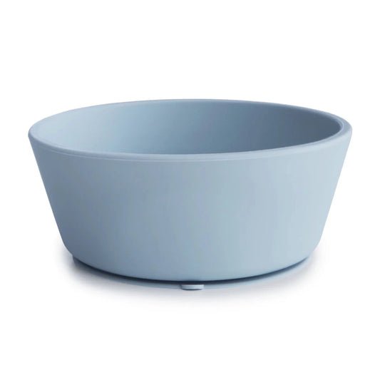 Mushie - Bowl com ventosa Powder Blue