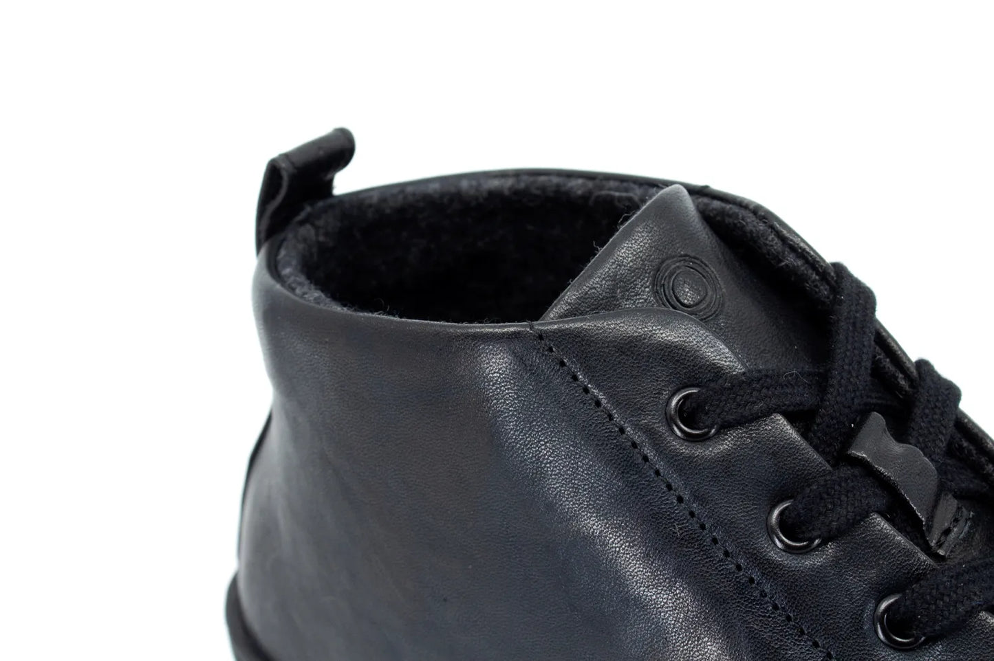 Mukishoes - Botas Raw Leather Black