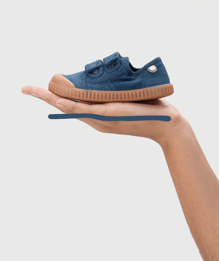 Igor - Ténis de Lona Velcro Berri BRF Marino