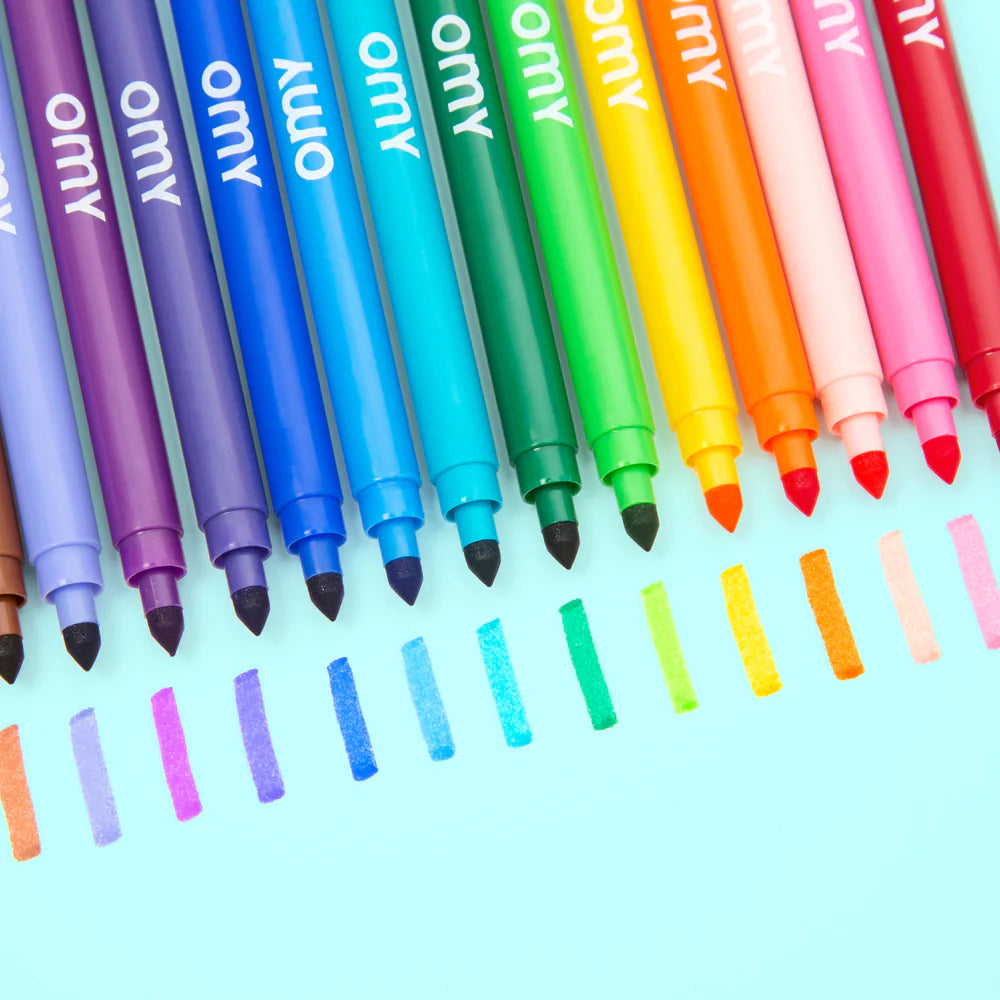 Omy - Washable Felt Pens