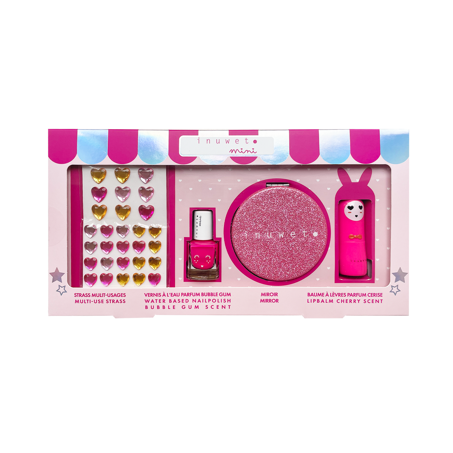 Inuwet - Mini Set Glitter Girl Rosa