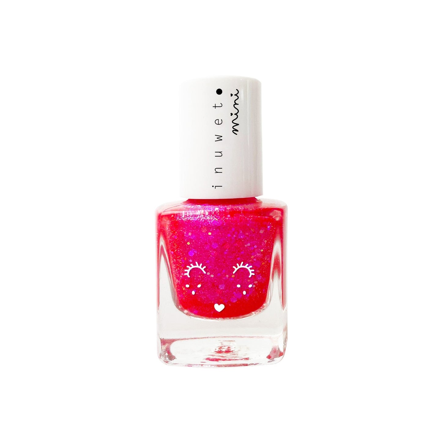 Fuscia water-based children's nail polish - Inuwet