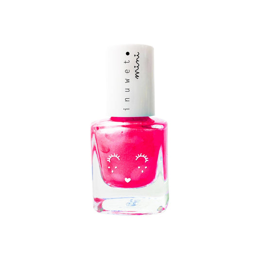 Children's water-based nail polish Neon Fuscia - Inuwet