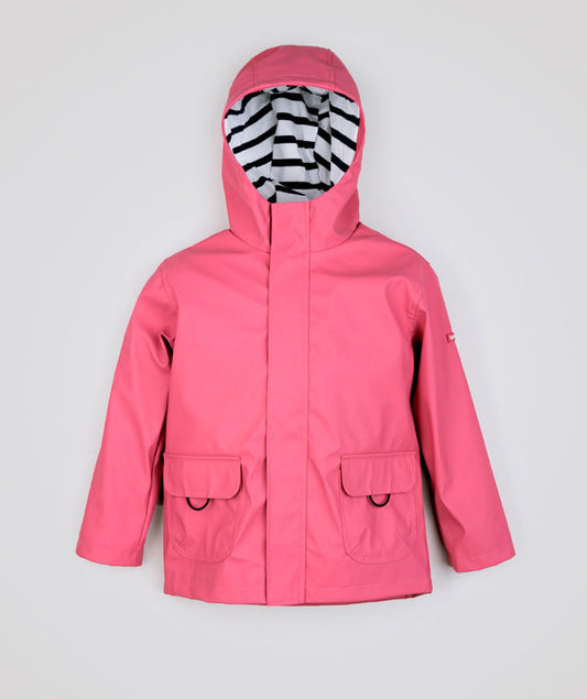 Pink waterproof jacket - Igor