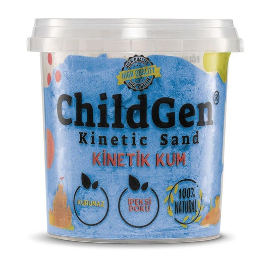 Balde de Areia Cinética Azul (500g) - ChildGen