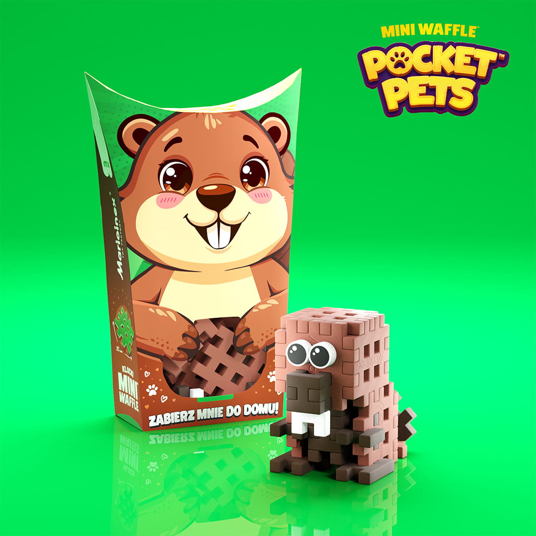 Marioinex - Mini Waffle Pocket Pets Castor