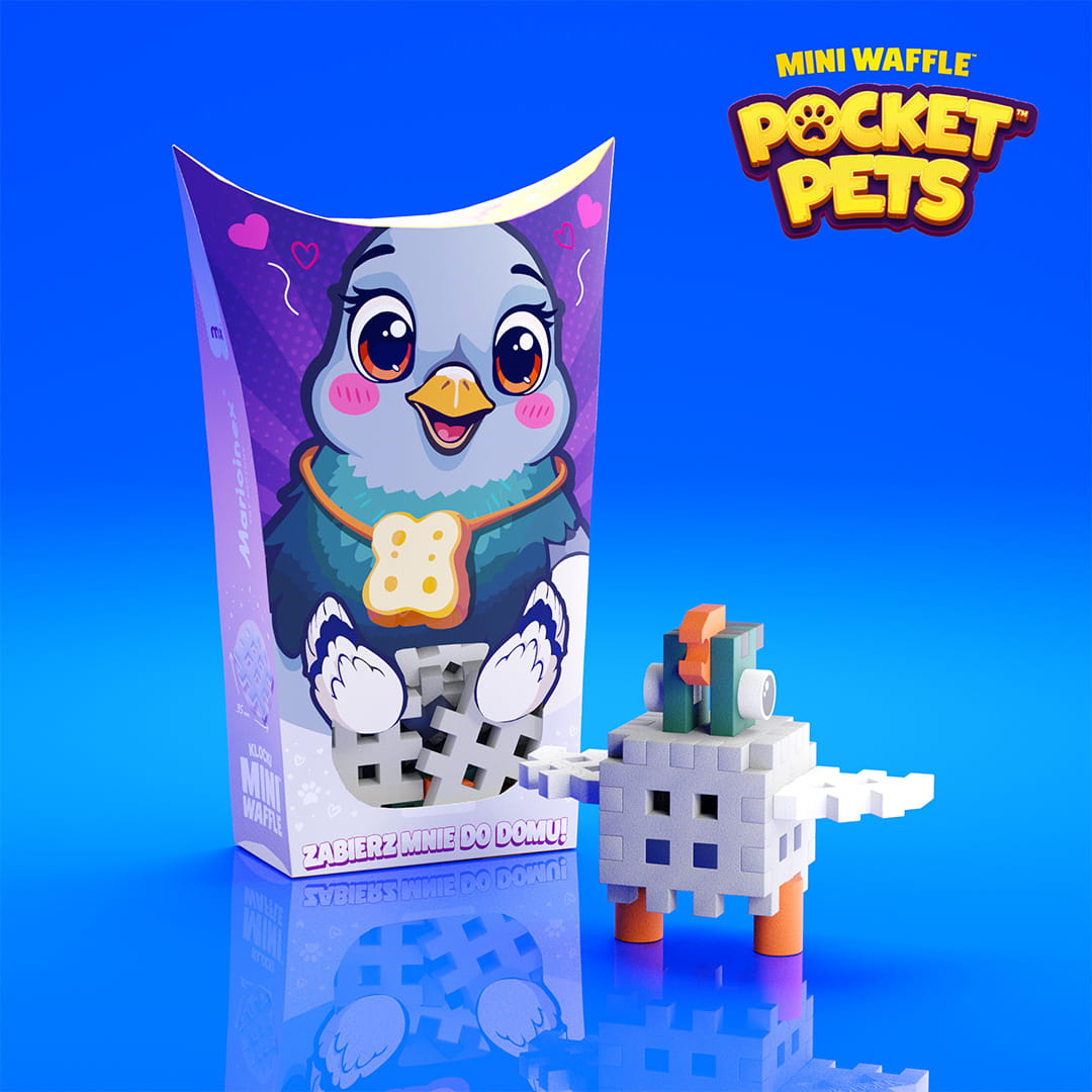 Marioinex - Mini Waffle Pocket Pets Pombo