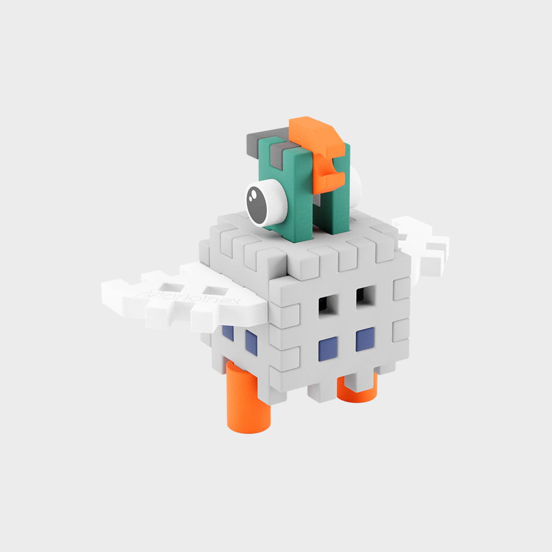 Marioinex - Mini Waffle Pocket Pets Pombo