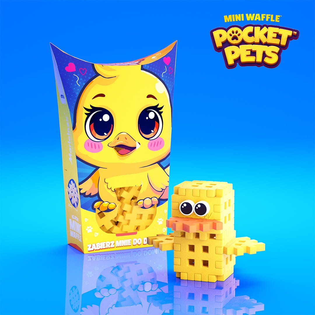 Marioinex - Mini Waffle Pocket Pets Pato