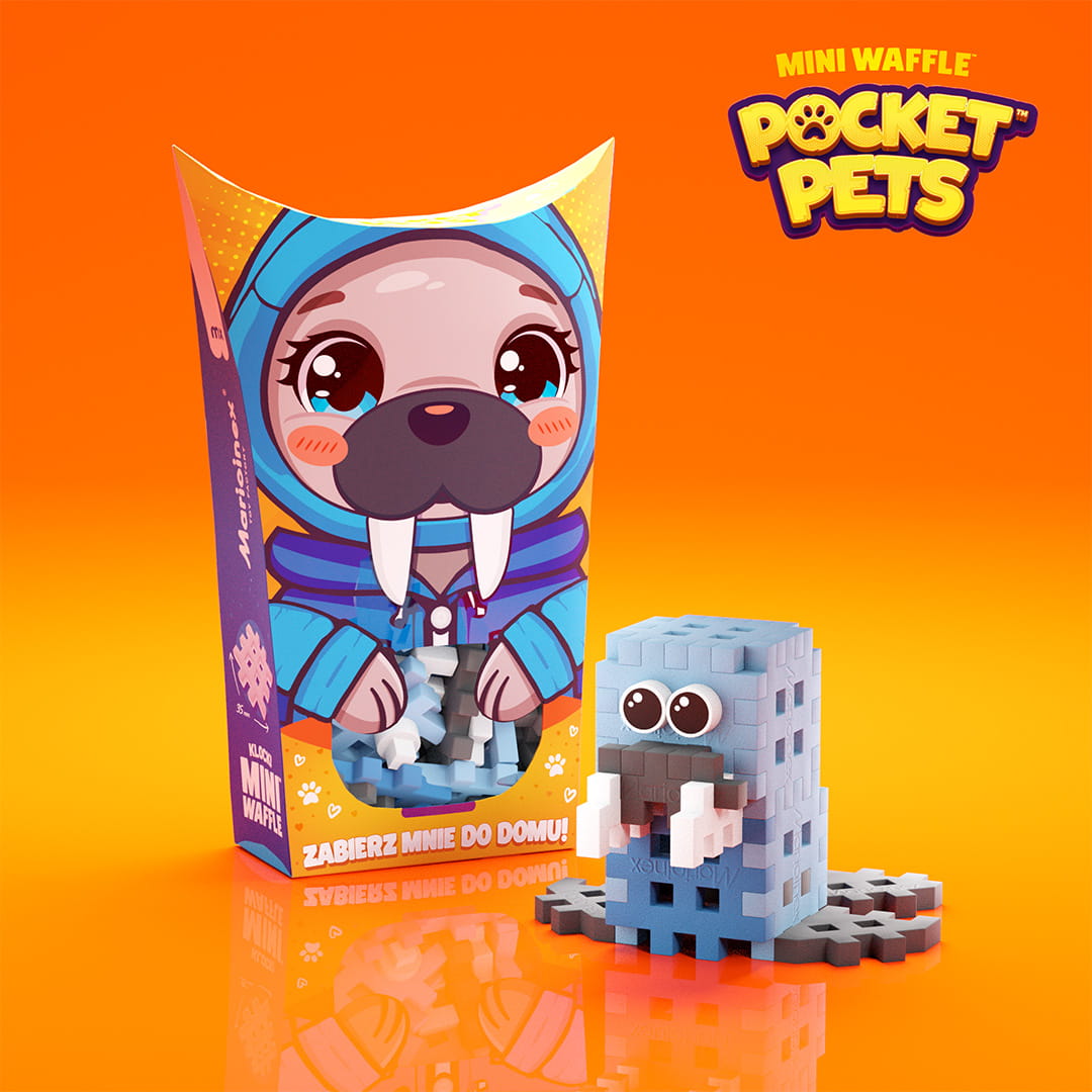 Marioinex - Mini Waffle Pocket Pets Morsa