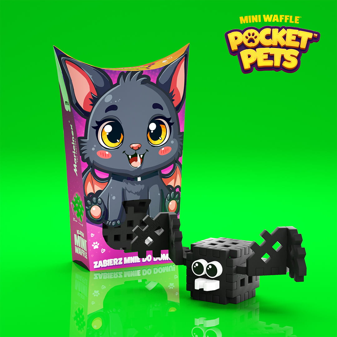 Marioinex - Mini Waffle Pocket Pets Morcego