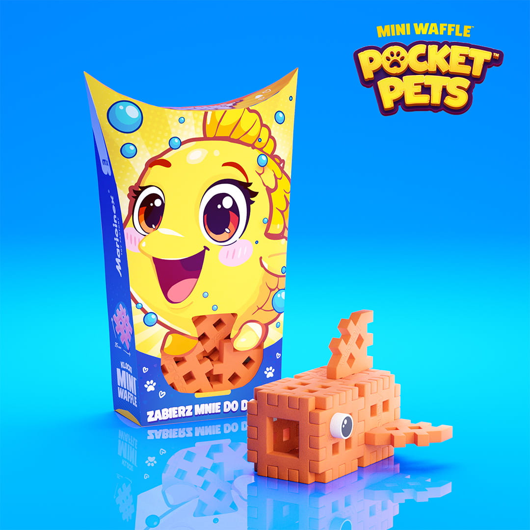 Marioinex - Mini Waffle Pocket Pets Peixe