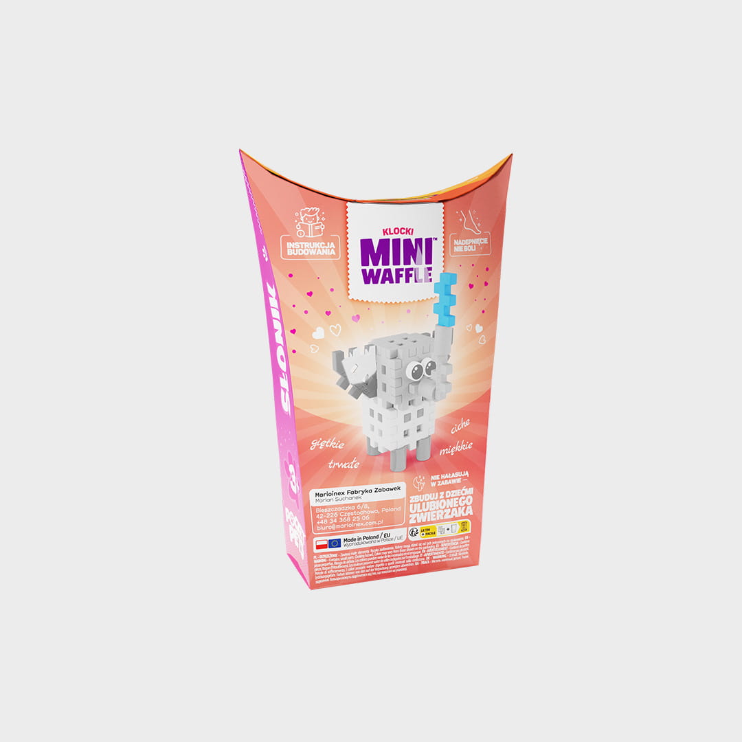 Marioinex - Mini Waffle Pocket Pets Elefante
