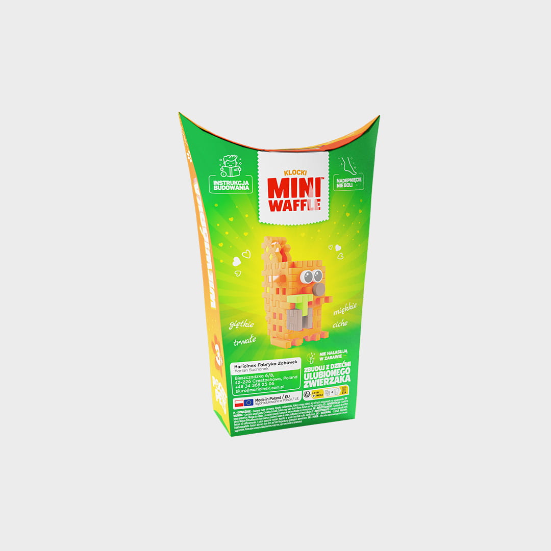Marioinex - Mini Waffle Pocket Pets Esquilo