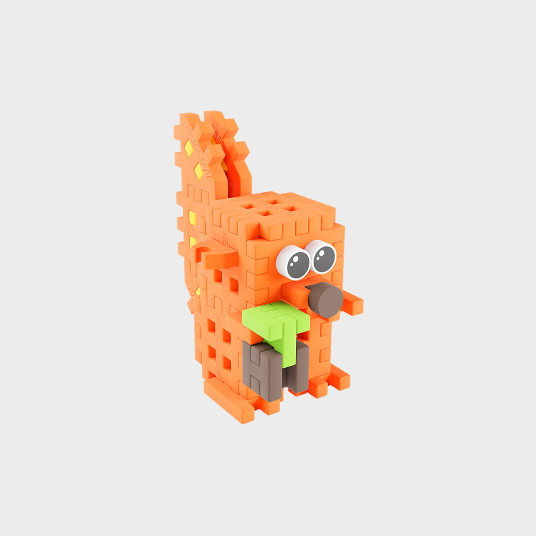 Marioinex - Mini Waffle Pocket Pets Esquilo