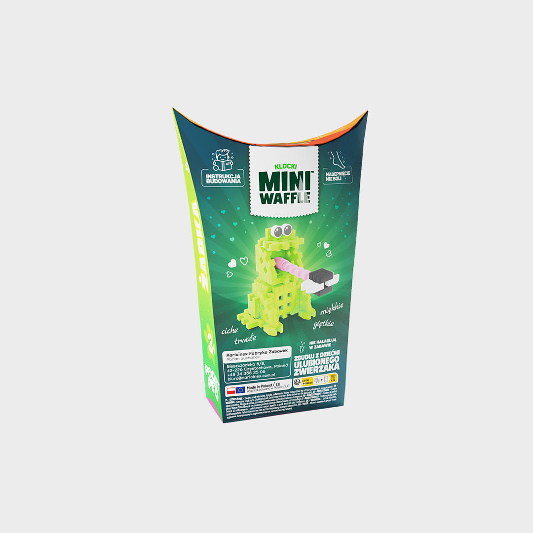 Marioinex - Mini Waffle Pocket Pets Sapo