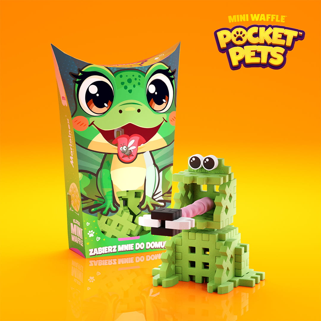 Marioinex - Mini Waffle Pocket Pets Sapo