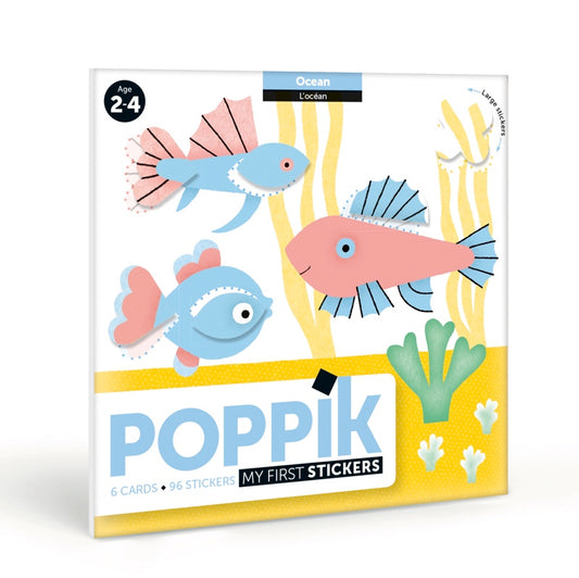 Poppik - Sticker Cards Baby Ocean