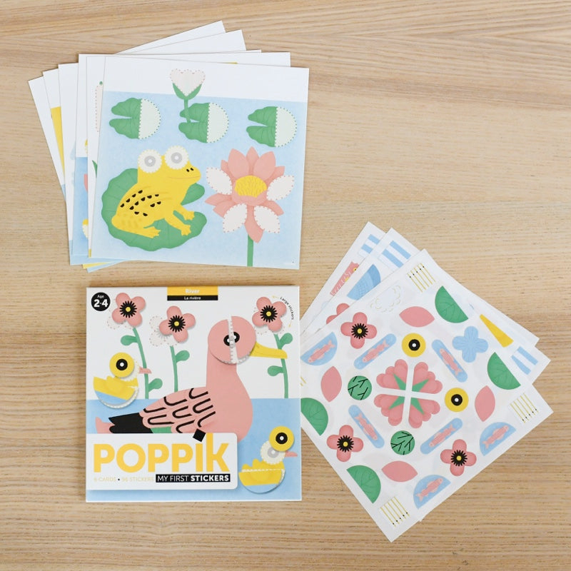 Poppik - Sticker Cards Baby Ocean