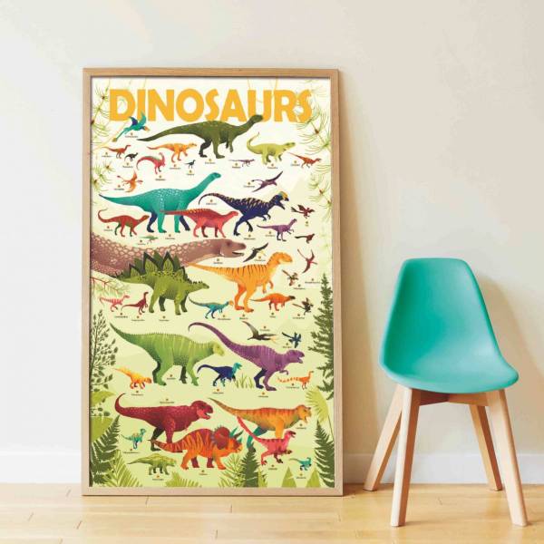 Poster Criativo "Discovery Dinossauros" (5-12) - Poppik