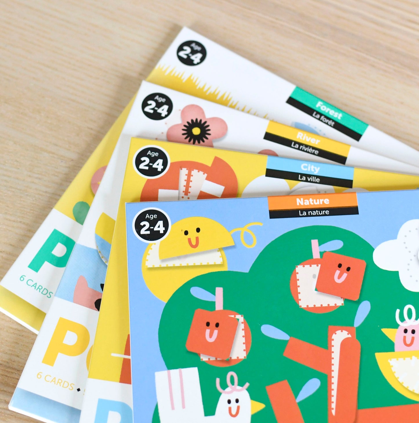 Poppik - Sticker Cards Baby Nature