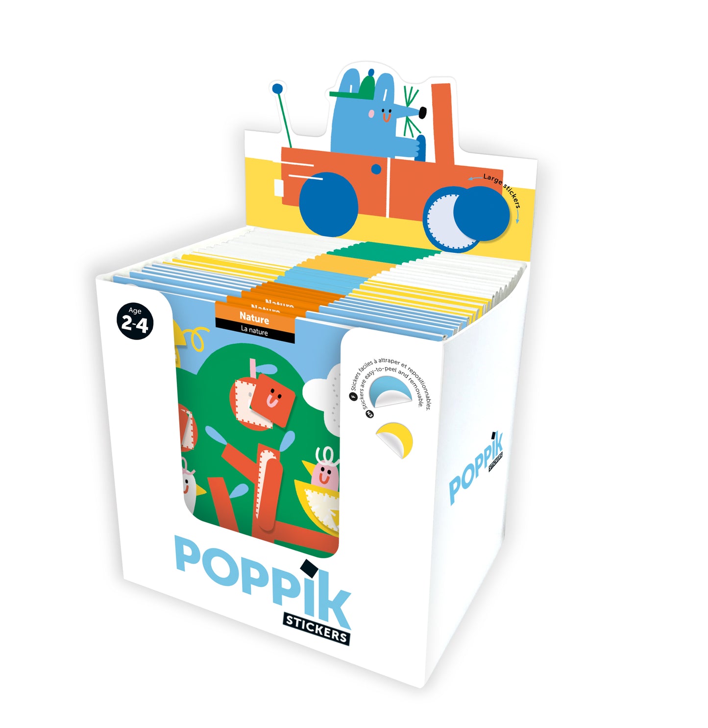 Poppik - Sticker Cards Baby Nature