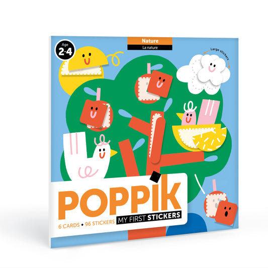 Poppik - Sticker Cards Baby Nature