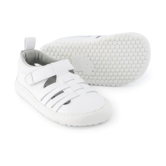 Sandálias Tabarca Rocker Branco (VEGAN) - Zapato Feroz