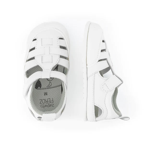 Sandálias Tabarca Feroz Branco (VEGAN) - Zapato Feroz