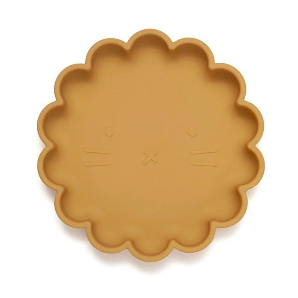Prato com ventosa Leão Amarelo - Petit Monkey