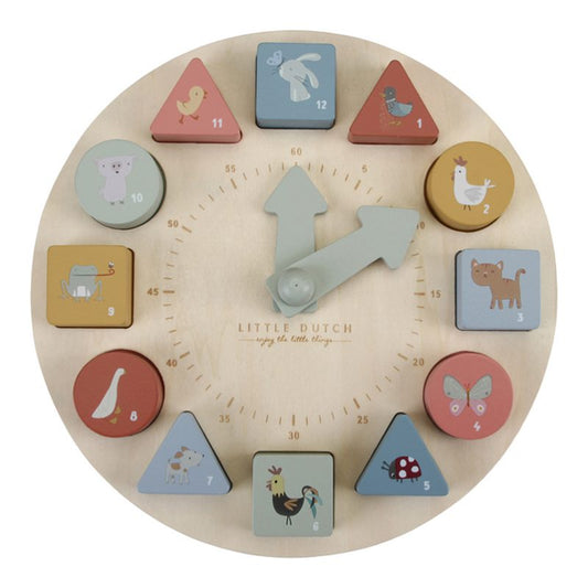 Puzzle Relógio - Little Dutch
